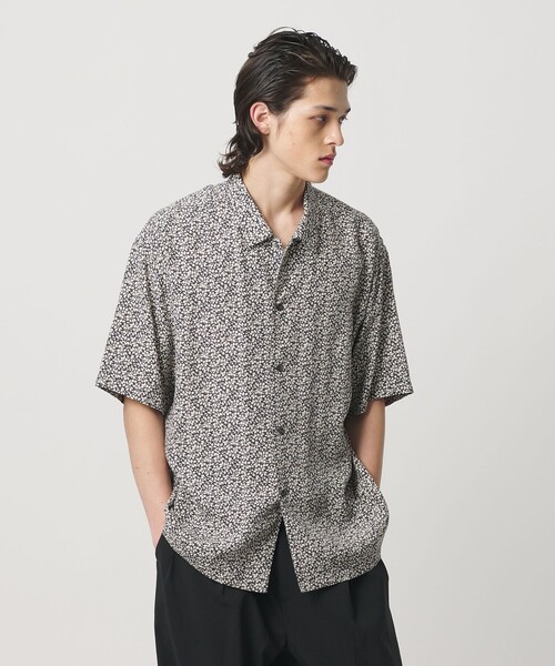 MONKEY TIME(モンキータイム)の「<LIBERTY FABLICS>グレンジェイド シャツ(シャツ/ブラウス・メンズ・ベージュ/ダークグレー・L/M/S/XL)」の20枚目の写真