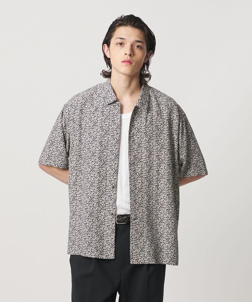 MONKEY TIME(モンキータイム)の「<LIBERTY FABLICS>グレンジェイド シャツ(シャツ/ブラウス・メンズ・ベージュ/ダークグレー・L/M/S/XL)」の22枚目の写真