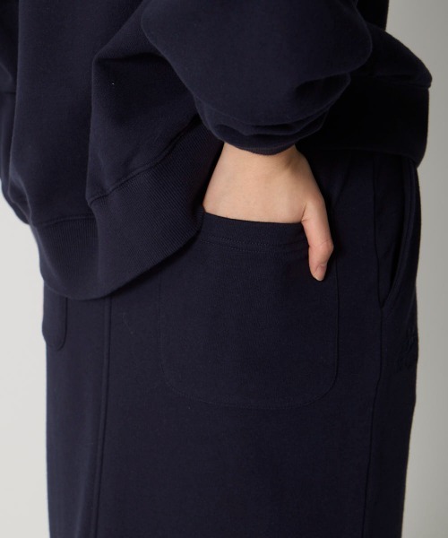 Kappa(カッパ)の「マキシ丈スカート(スカート・レディース・ネイビー/杢グレー/ピンク・LARGE/SMALL/MEDIUM)」の9枚目の写真