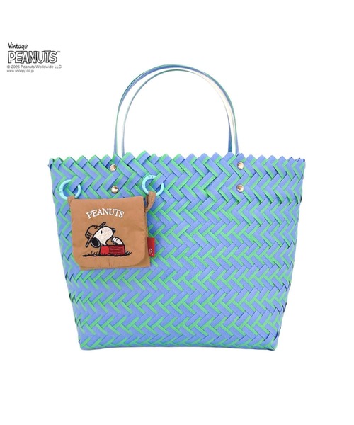 Vintage PEANUTS(ビンテージピーナッツ)の「ルートート / SNOOPY スヌーピー IP.デリ.バスケット.ピーナッツ-1G(かごバッグ・レディース・その他1/その他2/その他3/その他4・FREE)」の3枚目の写真