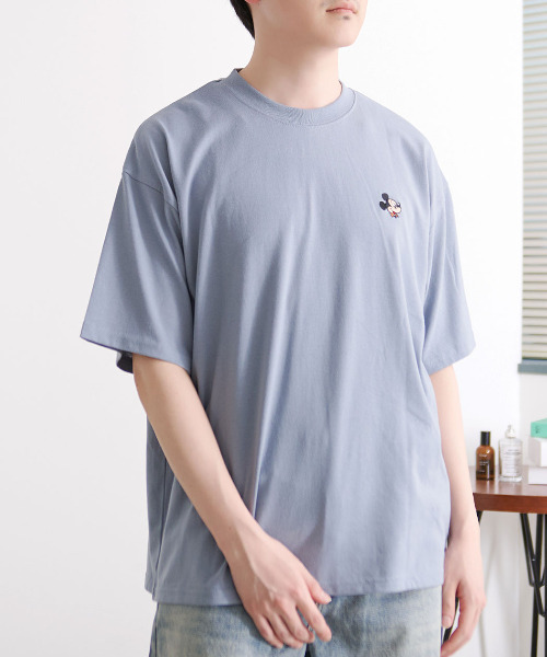 Disney（ディズニー）の「『DISNEY/ディズニー』バックサガラTEE（Tシャツ/カットソー・レディース・サックスブルー/オフホワイト・LL/L/M）」の10枚目の写真