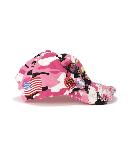 ROYAL FLASH(ロイヤルフラッシュ)の「FNK STUDIOUS/エフエヌケースタジオ/PASSPORT V3 HAT(キャップ・メンズ・ピンク・F)」の14枚目の写真