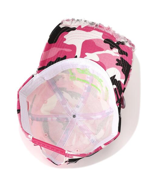 ROYAL FLASH(ロイヤルフラッシュ)の「FNK STUDIOUS/エフエヌケースタジオ/PASSPORT V3 HAT(キャップ・メンズ・ピンク・F)」の4枚目の写真