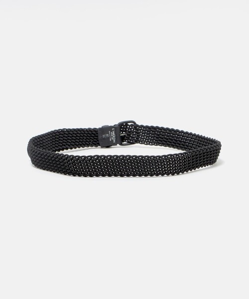 UNITED ARROWS(ユナイテッドアローズ)の「<LAIGLON> エラスティック ベルト(ベルト・メンズ・ブラック/ダークグレー/ダークブラウン・95cm/100cm/90cm/80cm/85cm)」の4枚目の写真