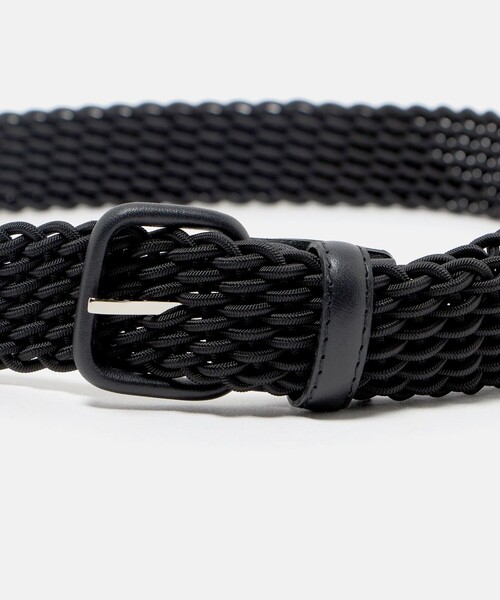 UNITED ARROWS(ユナイテッドアローズ)の「<LAIGLON> エラスティック ベルト(ベルト・メンズ・ブラック/ダークグレー/ダークブラウン・95cm/100cm/90cm/80cm/85cm)」の5枚目の写真