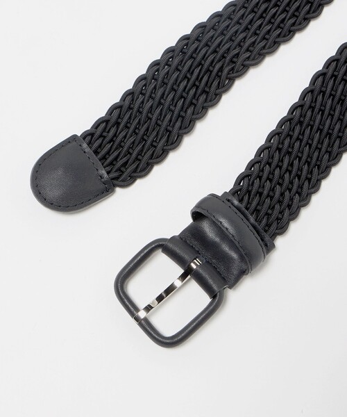 UNITED ARROWS(ユナイテッドアローズ)の「<LAIGLON> エラスティック ベルト(ベルト・メンズ・ブラック/ダークグレー/ダークブラウン・95cm/100cm/90cm/80cm/85cm)」の6枚目の写真