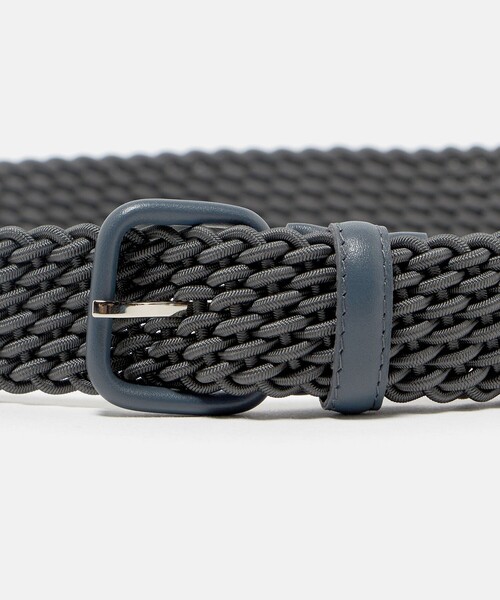 UNITED ARROWS(ユナイテッドアローズ)の「<LAIGLON> エラスティック ベルト(ベルト・メンズ・ブラック/ダークグレー/ダークブラウン・95cm/100cm/90cm/80cm/85cm)」の8枚目の写真