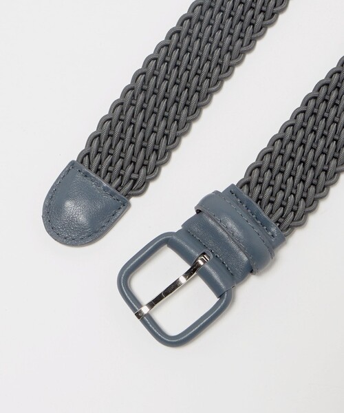UNITED ARROWS(ユナイテッドアローズ)の「<LAIGLON> エラスティック ベルト(ベルト・メンズ・ブラック/ダークグレー/ダークブラウン・95cm/100cm/90cm/80cm/85cm)」の9枚目の写真