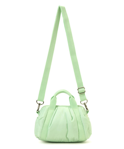 LeSportsac(レスポートサック)の「SHEEN MINI DUFFEL クラウディーセージ(ショルダーバッグ・レディース・グリーン・FREE)」の11枚目の写真