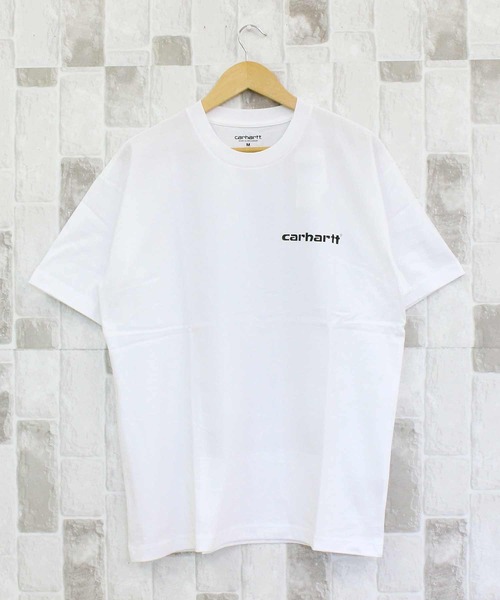 Carhartt WIP（カーハートダブリューアイピー）の「WIP アーカイブ スクリプトTシャツ S/S Archive Script T-Shirt（Tシャツ/カットソー・メンズ・ホワイト/ブラック・M/L/XL）」の3枚目の写真