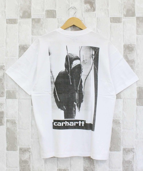 Carhartt WIP（カーハートダブリューアイピー）の「WIP アーカイブ スクリプトTシャツ S/S Archive Script T-Shirt（Tシャツ/カットソー・メンズ・ホワイト/ブラック・M/L/XL）」の4枚目の写真