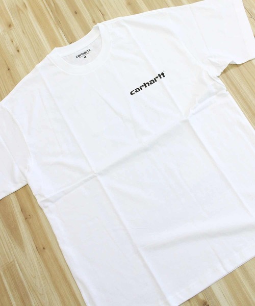Carhartt WIP（カーハートダブリューアイピー）の「WIP アーカイブ スクリプトTシャツ S/S Archive Script T-Shirt（Tシャツ/カットソー・メンズ・ホワイト/ブラック・M/L/XL）」の5枚目の写真