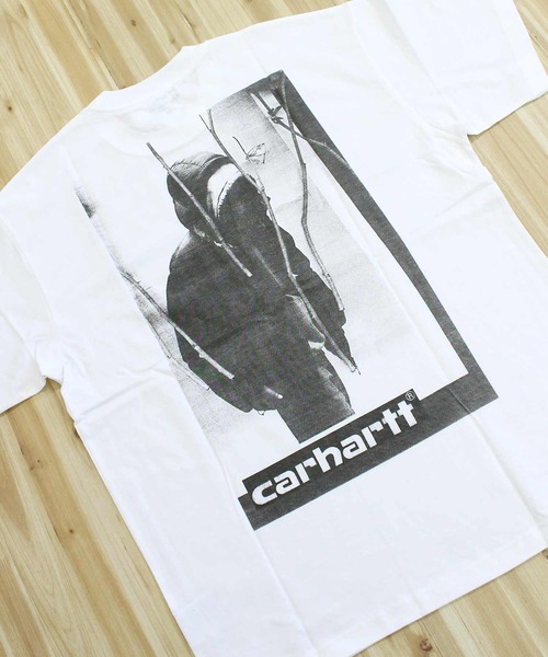 Carhartt WIP（カーハートダブリューアイピー）の「WIP アーカイブ スクリプトTシャツ S/S Archive Script T-Shirt（Tシャツ/カットソー・メンズ・ホワイト/ブラック・M/L/XL）」の6枚目の写真