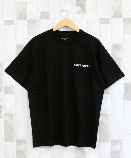 Carhartt WIP（カーハートダブリューアイピー）の「WIP アーカイブ スクリプトTシャツ S/S Archive Script T-Shirt（Tシャツ/カットソー・メンズ・ホワイト/ブラック・M/L/XL）」の7枚目の写真
