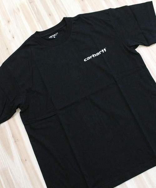 Carhartt WIP（カーハートダブリューアイピー）の「WIP アーカイブ スクリプトTシャツ S/S Archive Script T-Shirt（Tシャツ/カットソー・メンズ・ホワイト/ブラック・M/L/XL）」の9枚目の写真