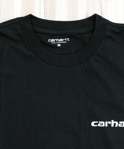 Carhartt WIP（カーハートダブリューアイピー）の「WIP アーカイブ スクリプトTシャツ S/S Archive Script T-Shirt（Tシャツ/カットソー・メンズ・ホワイト/ブラック・M/L/XL）」の11枚目の写真