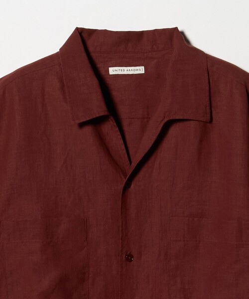 UNITED ARROWS(ユナイテッドアローズ)の「リネンキャンブリック ワンピースオープンカラーシャツ(シャツ/ブラウス・メンズ・ホワイト/ブラック/ワイン・XL/S/M/L)」の21枚目の写真