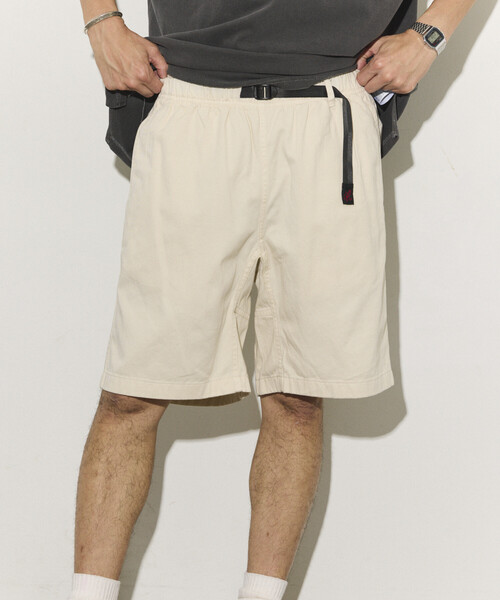 Gramicci(グラミチ)の「GRAMICCI/グラミチ G-SHORT/Gショーツ(その他パンツ・メンズ・グレー/オリーブ/ブラック/ベージュ・X-LARGE/LARGE/SMALL/MEDIUM)」の2枚目の写真