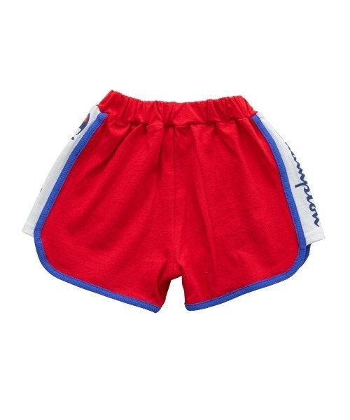 Champion(チャンピオン)の「【5/22(金)発売】Champion チャンピオン ショートパンツ サイドロゴ(その他パンツ・キッズ・杢グレー/レッド・100cm/110cm/120cm/130cm)」の3枚目の写真