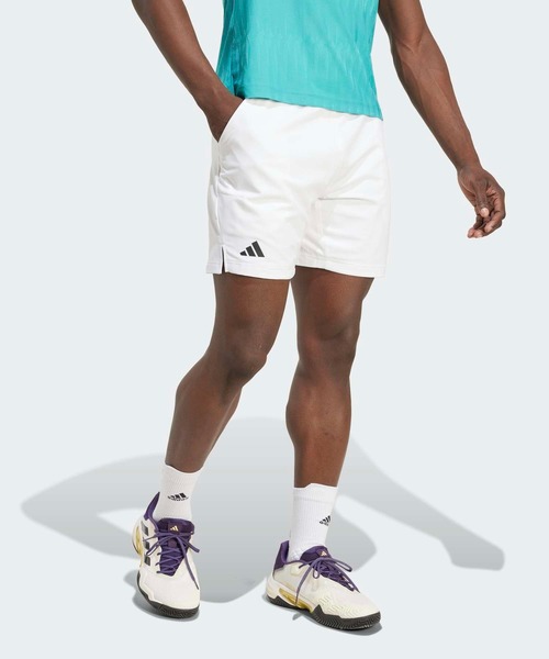 adidas(アディダス)の「テニス クライマクール エルゴショーツ / ハーフパンツ / アディダス adidas(その他パンツ・メンズ・ホワイト・XX-LARGE/XL/S(7inch)/M(7inch)/L(7inch))」の5枚目の写真