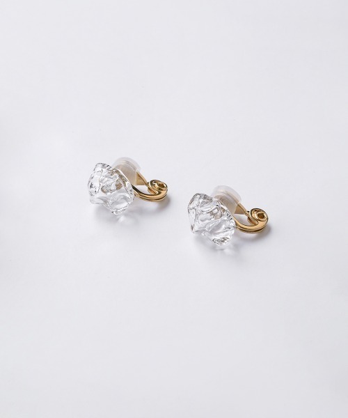 HARIO Lampwork Factory(ハリオランプワークファクトリー)の「イヤリング モアレ(イヤリング・レディース・クリア・FREE)」の13枚目の写真