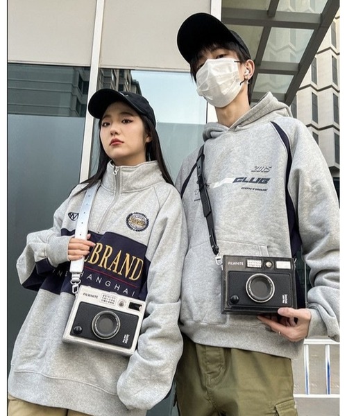 inst.ALL(インストール)の「レトロカメラ風ミニショルダーバッグ(ショルダーバッグ・レディース・キャメル/ブラック系その他/ブラック・FREE)」の21枚目の写真