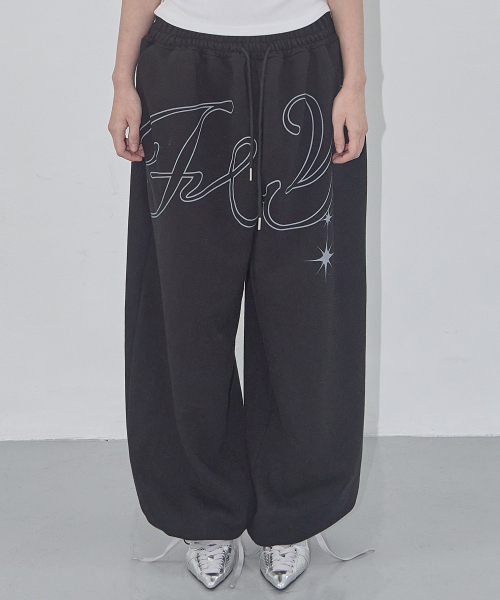 FANCY CLUB(ファンシークラブ)の「エンジェルビンテージスウェットパンツ (ブラック) F25QD819(スウェットパンツ・レディース・その他・ONE SIZE)」の12枚目の写真