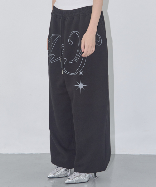 FANCY CLUB(ファンシークラブ)の「エンジェルビンテージスウェットパンツ (ブラック) F25QD819(スウェットパンツ・レディース・その他・ONE SIZE)」の11枚目の写真