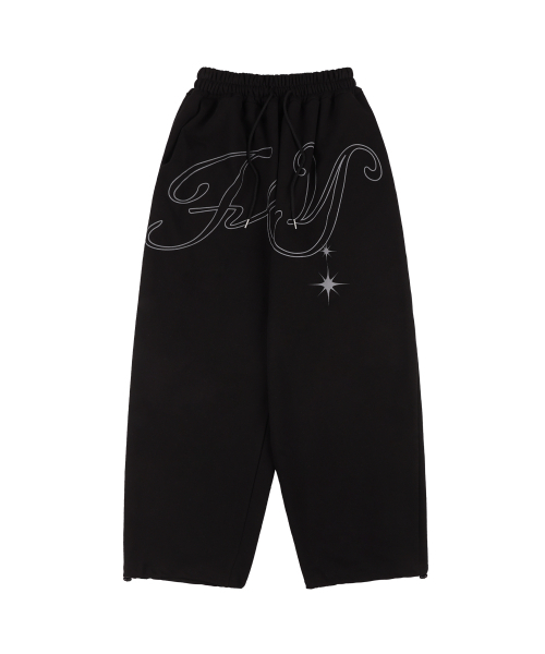 FANCY CLUB(ファンシークラブ)の「エンジェルビンテージスウェットパンツ (ブラック) F25QD819(スウェットパンツ・レディース・その他・ONE SIZE)」の10枚目の写真