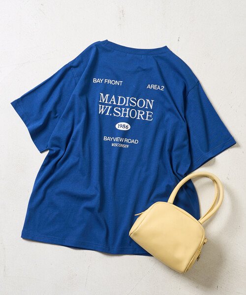 セール】ワンポイント刺繍 ロゴTシャツ（Tシャツ/カットソー