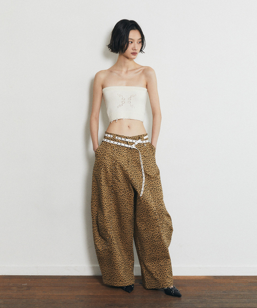 HALF DEVIL US(ハーフデビルアス)の「コットンバルーンパンツ_レオパード(その他パンツ・レディース・その他・SMALL/MEDIUM)」の14枚目の写真