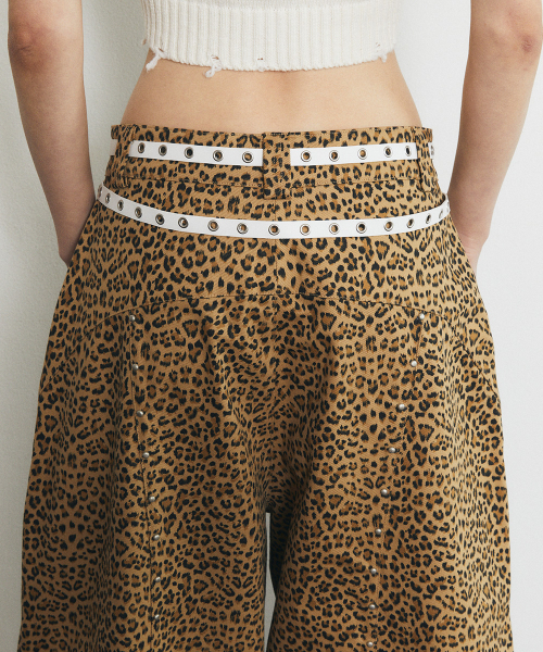HALF DEVIL US(ハーフデビルアス)の「コットンバルーンパンツ_レオパード(その他パンツ・レディース・その他・SMALL/MEDIUM)」の12枚目の写真