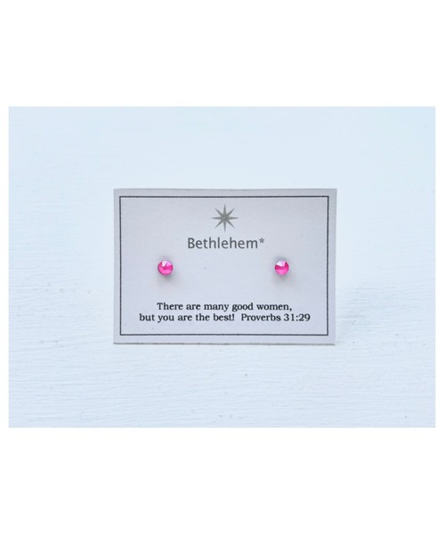 tone(トーン)の「【Bethlehem】ミクロピアス(MA)(ピアス(両耳用)・レディース・グリーン/イエロー/ブルー/パープル/ピンク/オレンジ・FREE)」の5枚目の写真