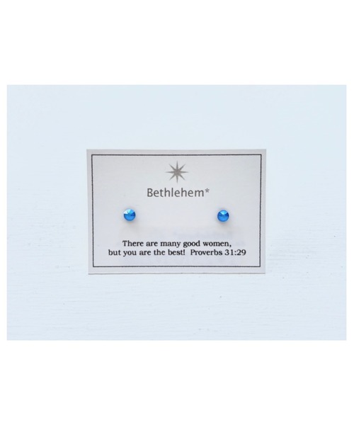 tone(トーン)の「【Bethlehem】ミクロピアス(MA)(ピアス(両耳用)・レディース・グリーン/イエロー/ブルー/パープル/ピンク/オレンジ・FREE)」の2枚目の写真
