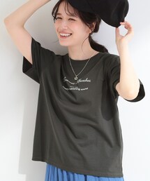 SHOO・LA・RUE | 【綿100%/ひんやり/S-LL/洗濯機可】選べる5柄 大人のこなれプリントTシャツ(Tシャツ/カットソー)