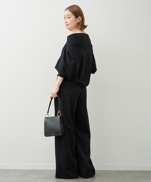 Deuxieme Classe（ドゥーズィエムクラス）の「追加 PRIMEWOOL PONTE パンツ（その他パンツ・レディース・ブラウン/ブラック・34/36/38）」の10枚目の写真