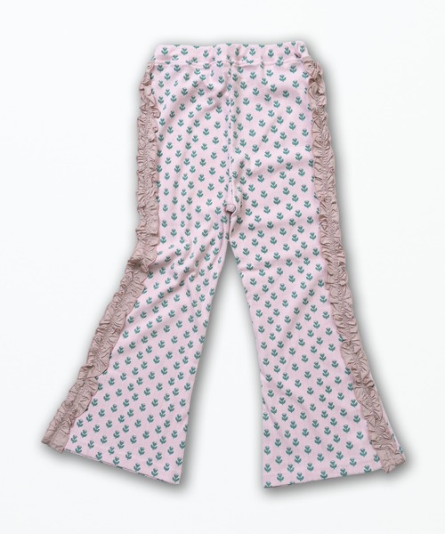 MARKEY'S(マーキーズ)の「サイドフリルフレアーパンツ(その他パンツ・キッズ・ピンク系その他/レッド系その他/ブルー系その他・150/110/90/80/140/130/100/120)」の3枚目の写真