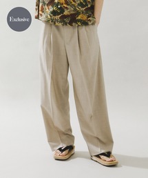YLEVE（イレーヴ）の「『別注』YLEVE×URBAN RESEARCH　S120'S WOOL 3TACK PANTS（その他パンツ）」