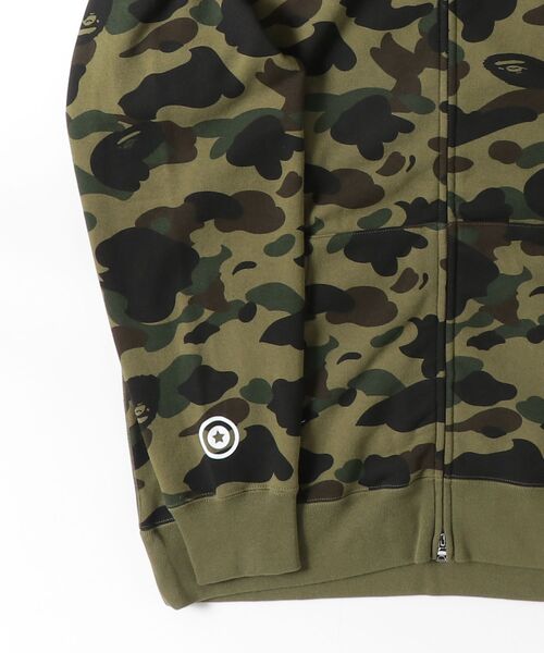 A BATHING APE（アベイシングエイプ）の「1ST CAMO SHARK FULL ZIP HOODIE（パーカー・メンズ・イエロー/グリーン・LARGE/X-LARGE/XX-LARGE/SMALL/MEDIUM）」の6枚目の写真