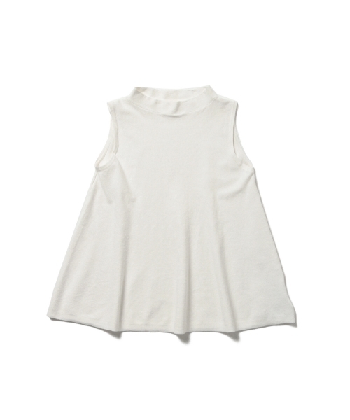 Ray BEAMS（レイビームス）の「Ray BEAMS / ボトルネック フレア ノースリーブ（ニット/セーター・レディース・オフホワイト/ブラック/ネイビー・ONE SIZE）」の5枚目の写真