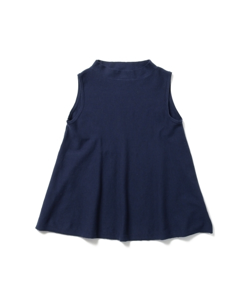 Ray BEAMS（レイビームス）の「Ray BEAMS / ボトルネック フレア ノースリーブ（ニット/セーター・レディース・オフホワイト/ブラック/ネイビー・ONE SIZE）」の6枚目の写真