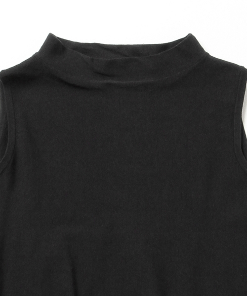 Ray BEAMS（レイビームス）の「Ray BEAMS / ボトルネック フレア ノースリーブ（ニット/セーター・レディース・オフホワイト/ブラック/ネイビー・ONE SIZE）」の9枚目の写真