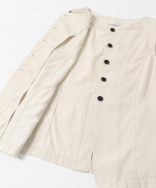 URBAN RESEARCH ROSSO WOMEN(アーバンリサーチ ロッソ)の「CHIGNON 麻ミックスジレトップス(ベスト・レディース・オフホワイト/イエロー・FREE)」の9枚目の写真