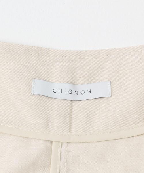 URBAN RESEARCH ROSSO WOMEN(アーバンリサーチ ロッソ)の「CHIGNON 麻ミックスジレトップス(ベスト・レディース・オフホワイト/イエロー・FREE)」の4枚目の写真