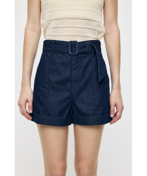 BELTED DENIM ショーツ（デニムパンツ）｜MOUSSY（マウジー）の