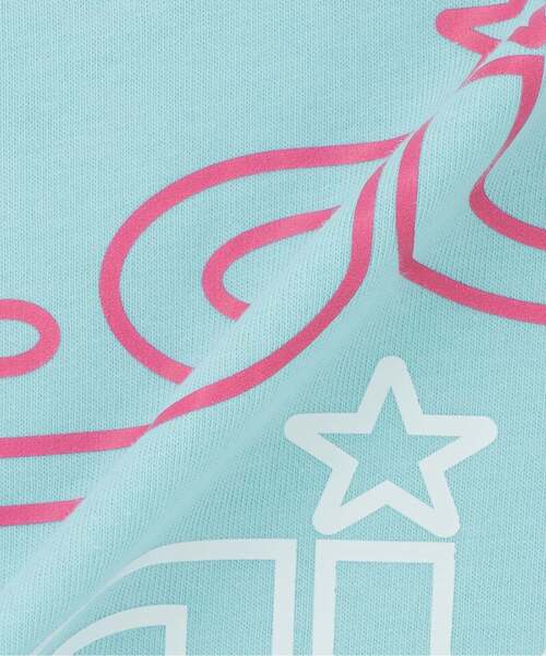 X-girl Stages(エックスガールステージス)の「マイクミルズロゴ半袖Tシャツ(Tシャツ/カットソー・キッズ・ホワイト/ライトブルー/ブラック・90cm/140cm/120cm/80cm/130cm/110cm/100cm)」の8枚目の写真