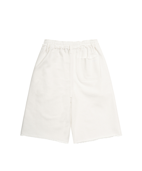PEPLEE(ペプリー)の「Cut Off Bermuda Sweat Pants (White)(その他パンツ・レディース・その他・SMALL/MEDIUM/LARGE)」の3枚目の写真
