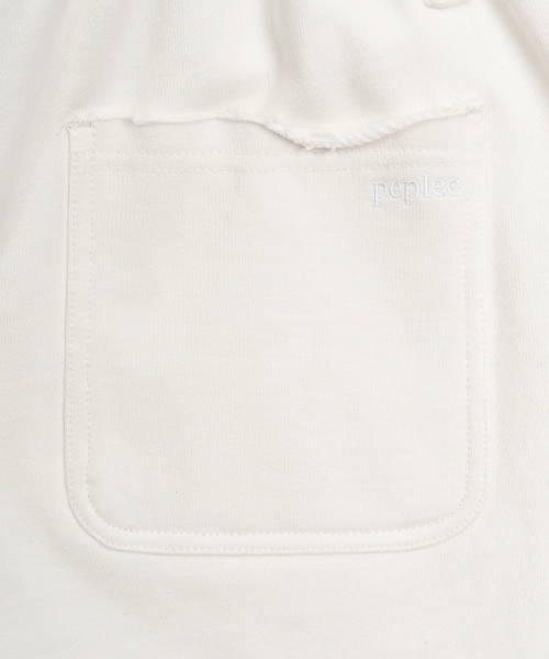 PEPLEE(ペプリー)の「Cut Off Bermuda Sweat Pants (White)(その他パンツ・レディース・その他・SMALL/MEDIUM/LARGE)」の7枚目の写真
