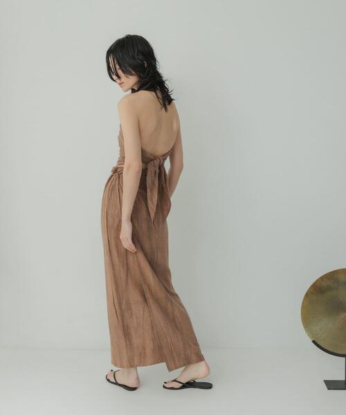 KBF(ケイビーエフ)の「Siltrata Multi set one-piece(ワンピース・レディース・ブラウン系その他/ベージュ系その他・FREE)」の8枚目の写真