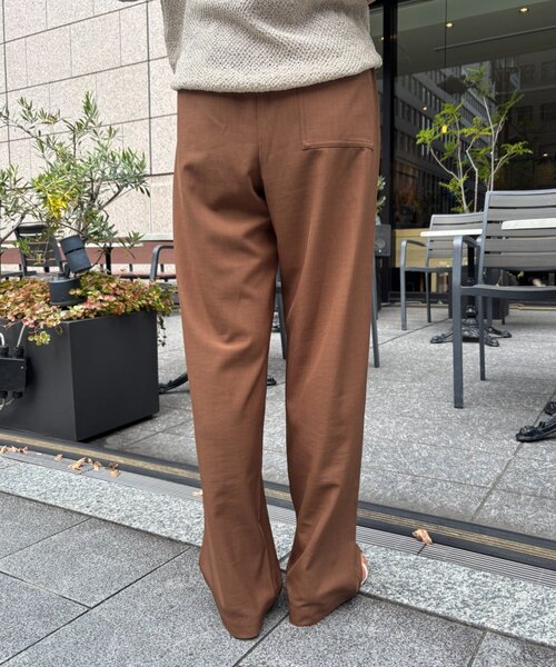 Jena espace merveilleux（ジェナ　エスパスメルヴェイユ）の「パッチポケットイージーパンツ（その他パンツ・レディース・アイボリー/ブラウン/ブラック・FREE）」の22枚目の写真